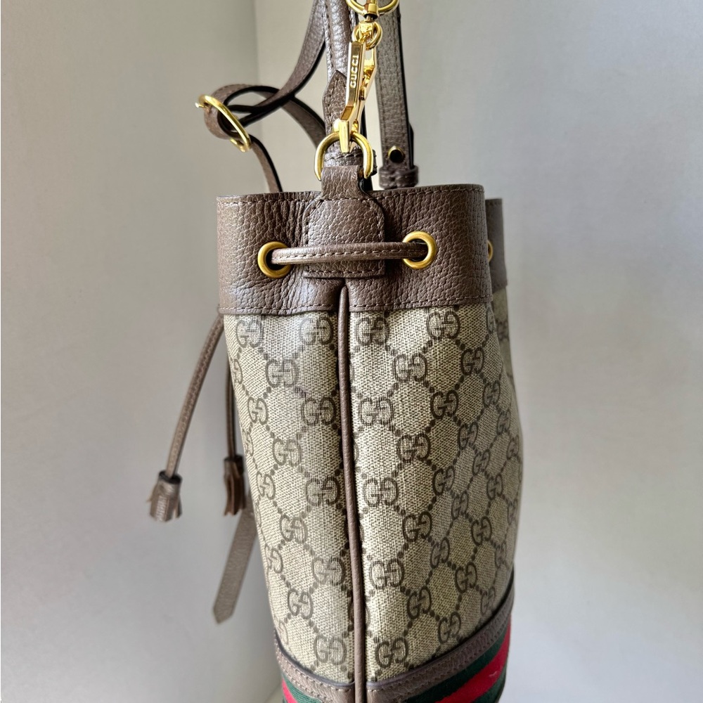 Gucci Brown and Cream Shoulder Bag - Picture 4 of 9